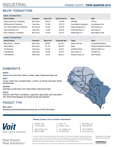 industrial market report